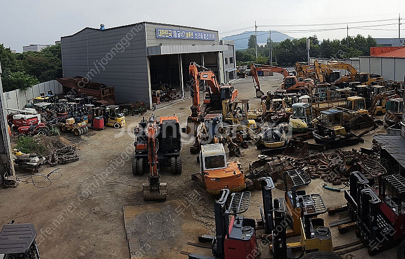 암대 볼보 3W EW60E 2021년식 탈거 암대 굴삭기부속--5